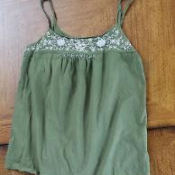 Lucky Brand Tops - Lucky Brand Olive Green Tank